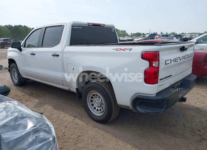 Photo 3 of 2023 Chevrolet Silverado 1500 4WD SHORT BED WT (VIN 1GCPDAEK4PZ201117)