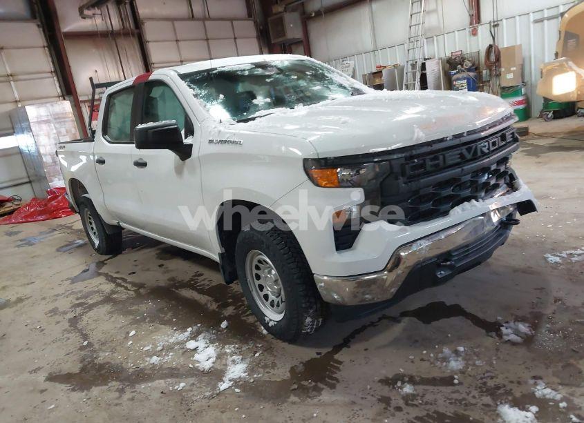 2023 Chevrolet Silverado 1500 4WD SHORT BED WT (VIN 1GCPDAEK4PZ298125) main photo