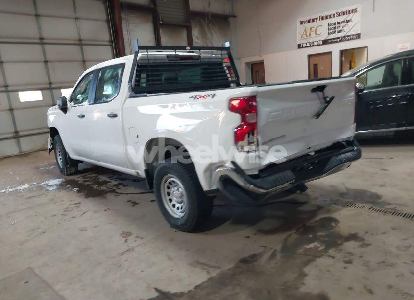 Photo 3 of 2023 Chevrolet Silverado 1500 4WD SHORT BED WT (VIN 1GCPDAEK4PZ298125)
