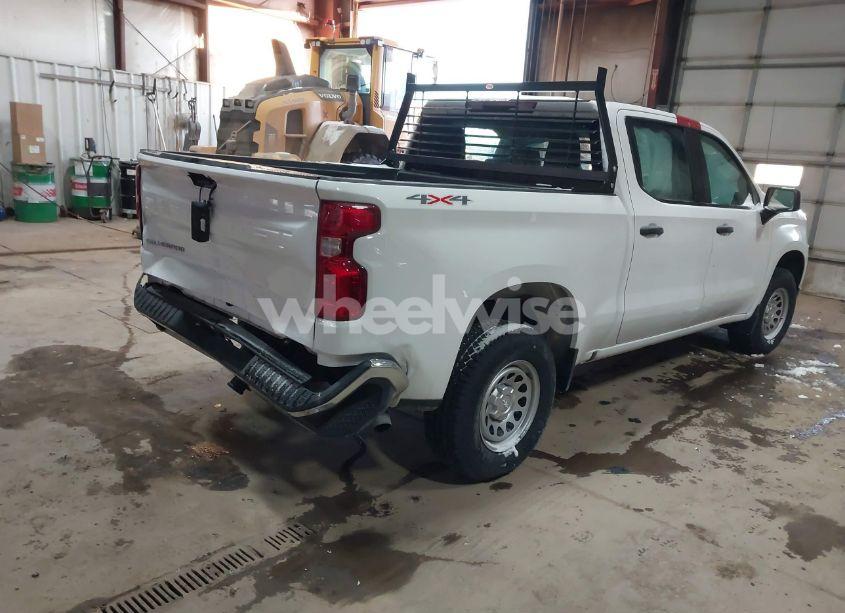 Photo 4 of 2023 Chevrolet Silverado 1500 4WD SHORT BED WT (VIN 1GCPDAEK4PZ298125)