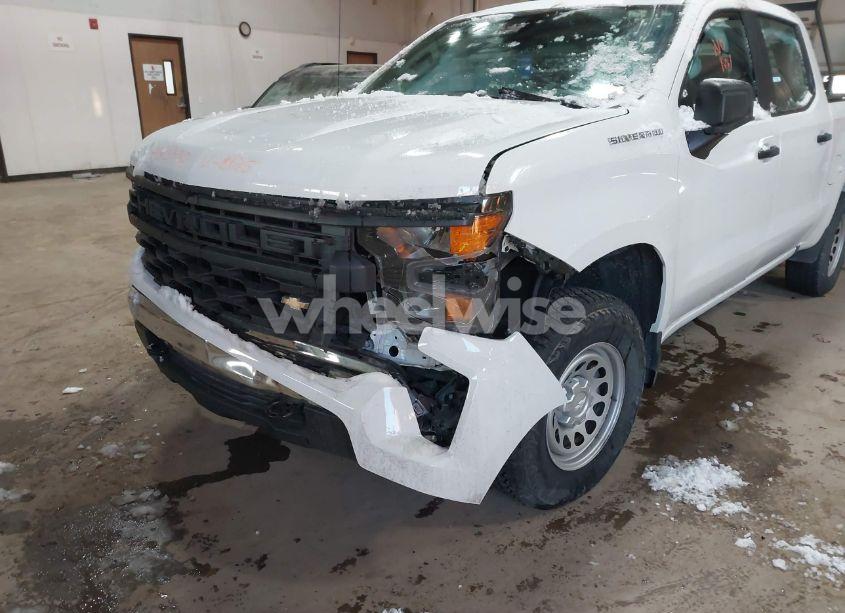 Photo 6 of 2023 Chevrolet Silverado 1500 4WD SHORT BED WT (VIN 1GCPDAEK4PZ298125)