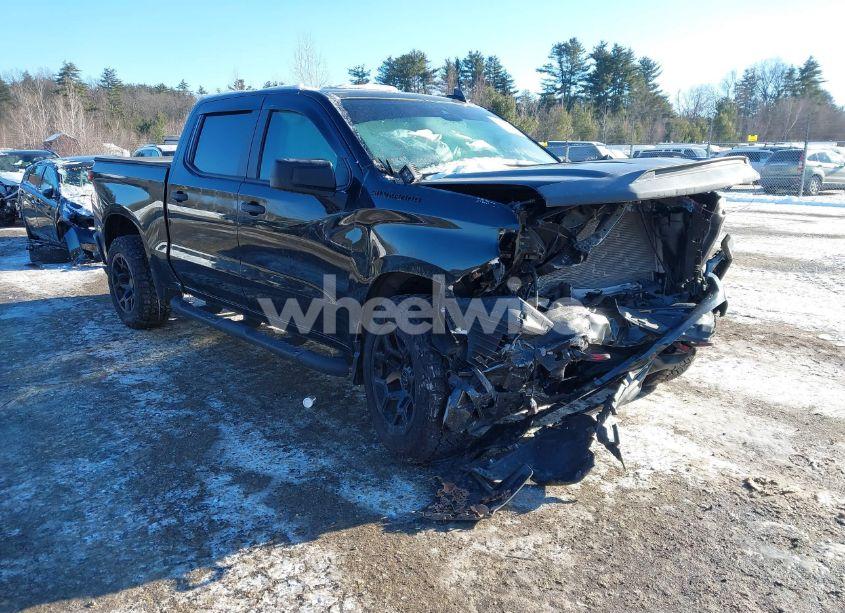 2022 Chevrolet Silverado 1500 4WD SHORT BED CUSTOM (VIN 1GCPDBEK1NZ512152) main photo