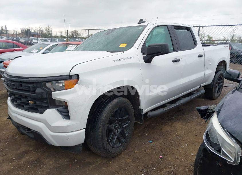 Photo 2 of 2023 Chevrolet Silverado 1500 4WD STANDARD BED CUSTOM (VIN 1GCPDBEK1PZ188073)