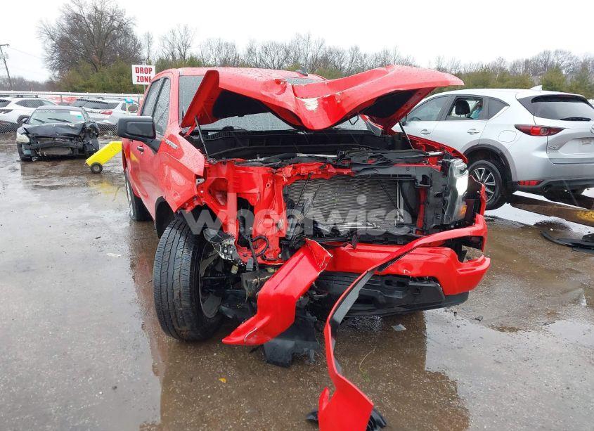 2022 Chevrolet Silverado 1500 4WD SHORT BED CUSTOM (VIN 1GCPDBEK2NZ638973) main photo