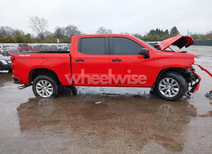 Photo 12 of 2022 Chevrolet Silverado 1500 4WD SHORT BED CUSTOM (VIN 1GCPDBEK2NZ638973)