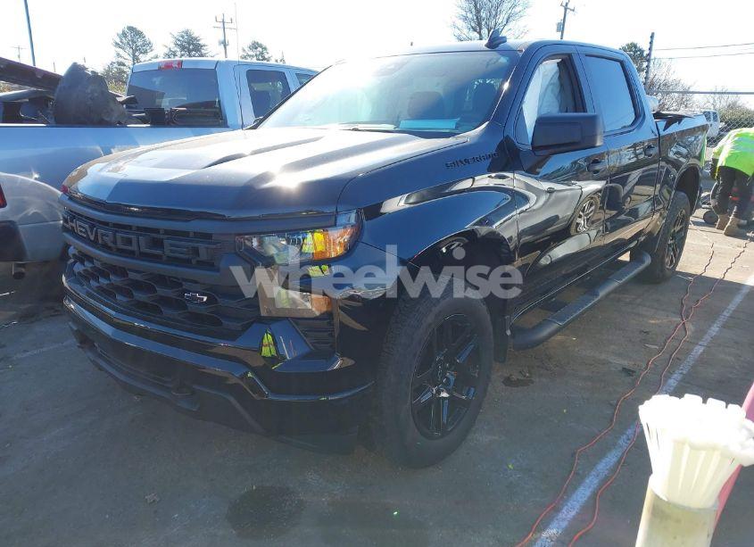Photo 2 of 2024 Chevrolet Silverado 1500 4WD SHORT BED CUSTOM (VIN 1GCPDBEK2RZ290470)