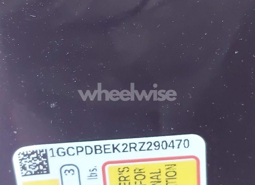 Photo 9 of 2024 Chevrolet Silverado 1500 4WD SHORT BED CUSTOM (VIN 1GCPDBEK2RZ290470)