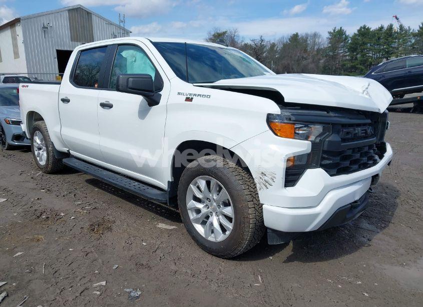 2023 Chevrolet Silverado 1500 4WD SHORT BED CUSTOM (VIN 1GCPDBEK3PZ119112) main photo