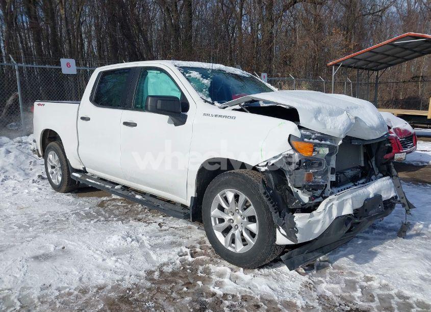 2023 Chevrolet Silverado 1500 4WD SHORT BED CUSTOM (VIN 1GCPDBEK3PZ119711) main photo