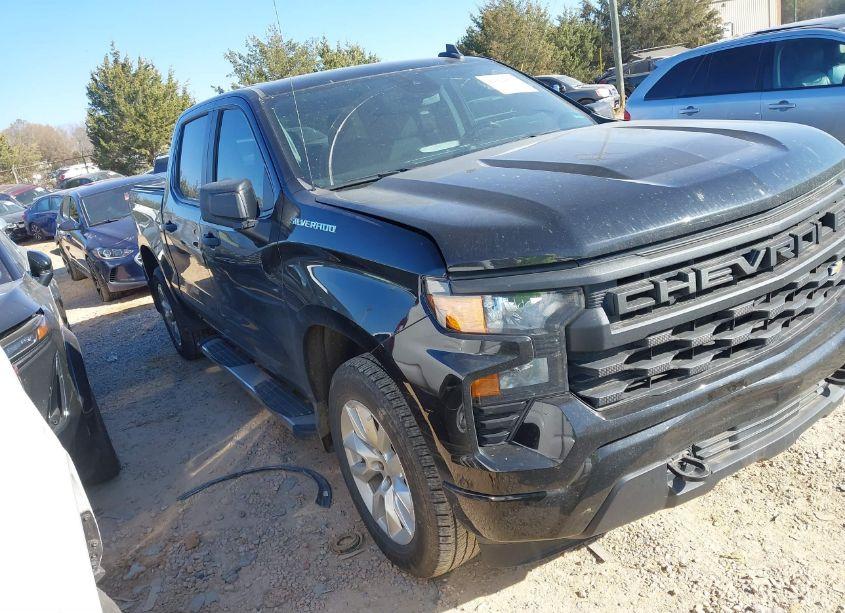 2023 Chevrolet Silverado 1500 4WD SHORT BED CUSTOM (VIN 1GCPDBEK5PZ185029) main photo