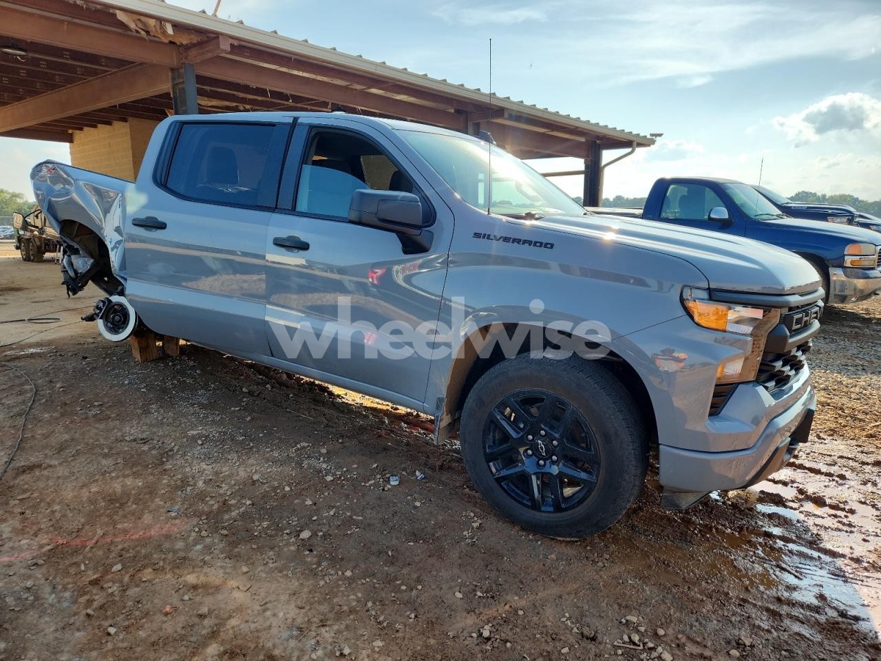 Photo 4 of 2024 CHEVROLET SILVERADO K1500 CUSTOM (VIN 1GCPDBEK6RZ217859)