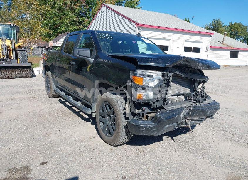 2022 Chevrolet Silverado 1500 4WD SHORT BED CUSTOM (VIN 1GCPDBEK8NZ542961) main photo