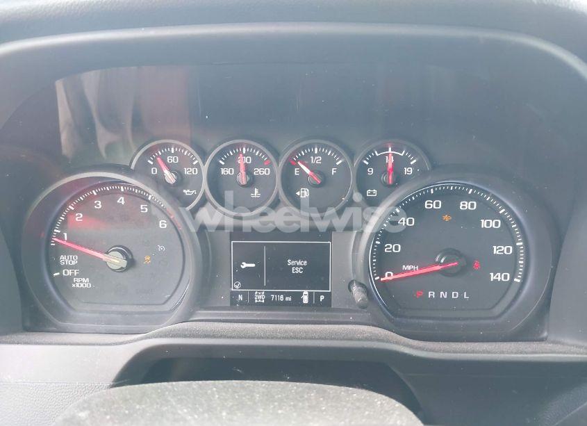 Photo 7 of 2022 Chevrolet Silverado 1500 4WD SHORT BED CUSTOM (VIN 1GCPDBEK8NZ609610)