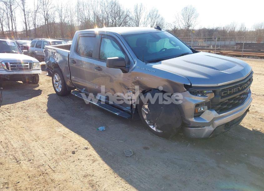 2023 Chevrolet Silverado 1500 4WD SHORT BED CUSTOM (VIN 1GCPDBEK8PZ289983) main photo