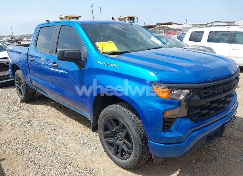2022 Chevrolet Silverado 1500 4WD SHORT BED CUSTOM (VIN 1GCPDBEK9NZ631079) main photo