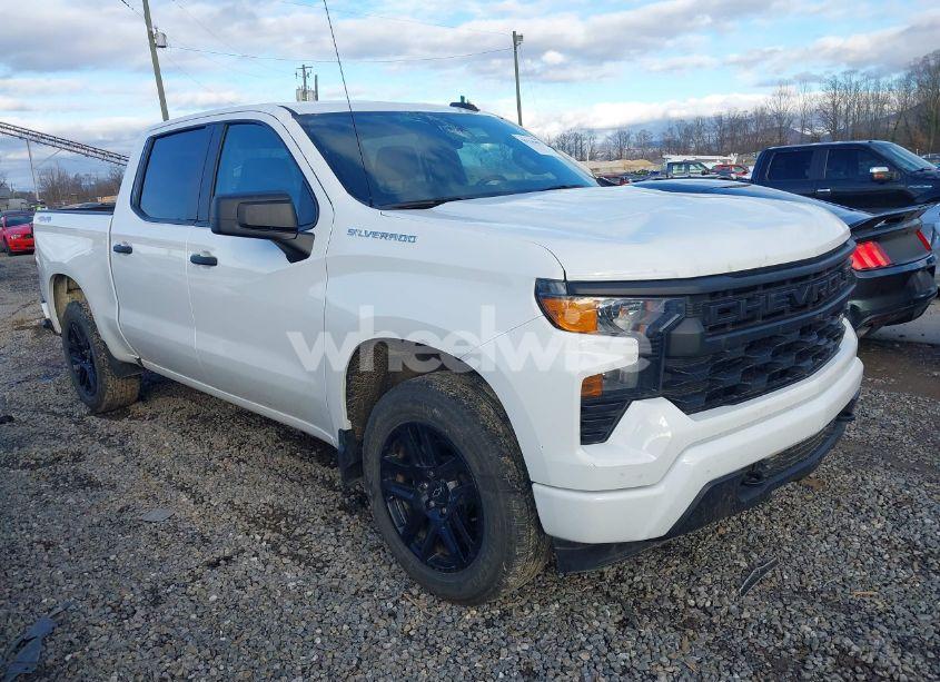2022 Chevrolet Silverado 1500 4WD SHORT BED CUSTOM (VIN 1GCPDBEKXNZ599159) main photo