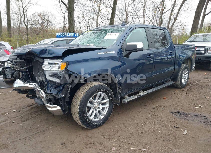 Photo 2 of 2023 Chevrolet Silverado 1500 4WD STANDARD BED LT (VIN 1GCPDDEK6PZ221404)