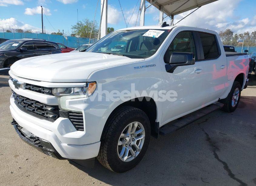 Photo 2 of 2024 Chevrolet Silverado 1500 4WD SHORT BED RST (VIN 1GCPDEEK3RZ214144)