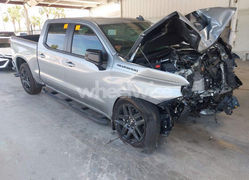 2024 Chevrolet Silverado 1500 4WD SHORT BED RST (VIN 1GCPDEEK5RZ376681) main photo