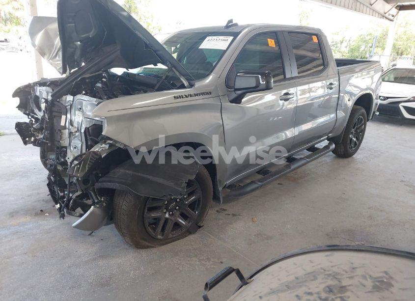 Photo 2 of 2024 Chevrolet Silverado 1500 4WD SHORT BED RST (VIN 1GCPDEEK5RZ376681)