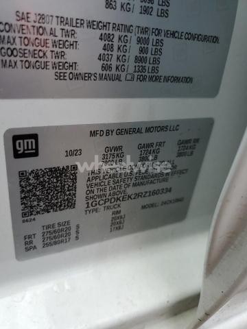 Photo 7 of 2024 CHEVROLET SILVERADO K1500 LT-L N/A (VIN 1GCPDKEK2RZ160334)