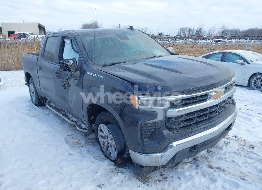 2023 Chevrolet Silverado 1500 4WD SHORT BED LT WITH 2FL (VIN 1GCPDKEK5PZ191350) main photo