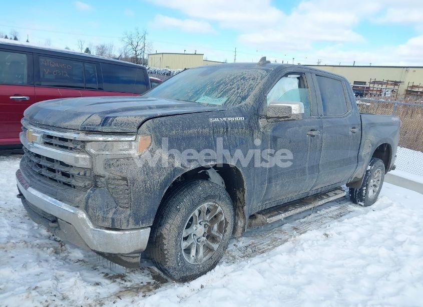 Photo 2 of 2023 Chevrolet Silverado 1500 4WD SHORT BED LT WITH 2FL (VIN 1GCPDKEK5PZ191350)