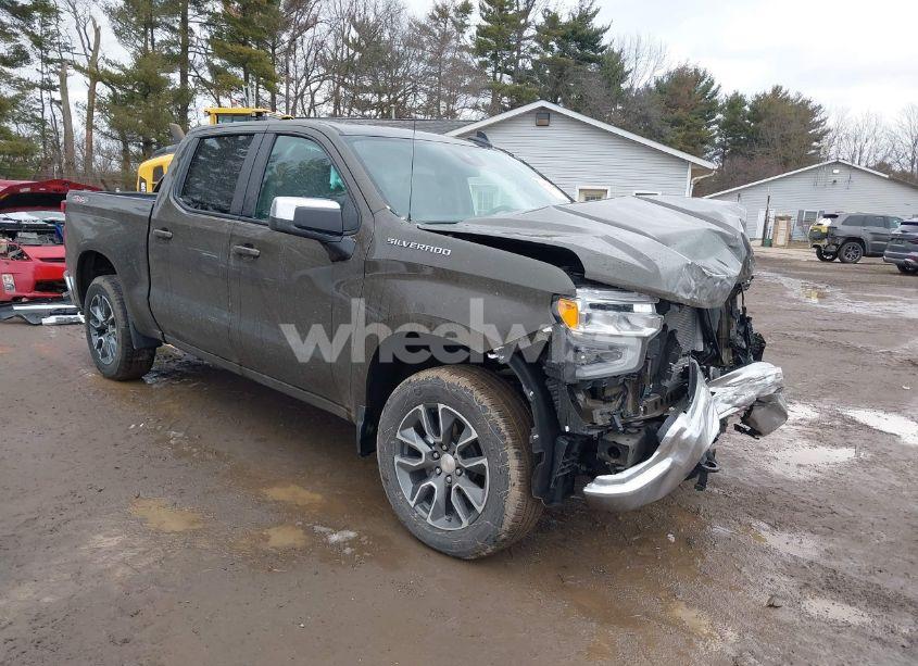 2023 Chevrolet Silverado 1500 4WD SHORT BED LT WITH 2FL (VIN 1GCPDKEK6PZ166666) main photo