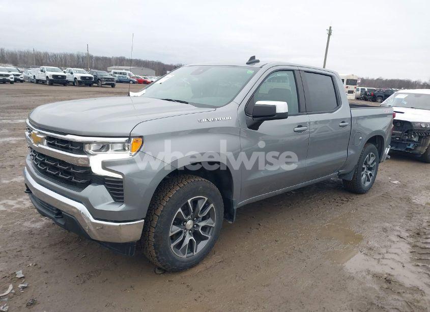 Photo 2 of 2023 Chevrolet Silverado 1500 4WD SHORT BED LT WITH 2FL (VIN 1GCPDKEK6PZ181359)