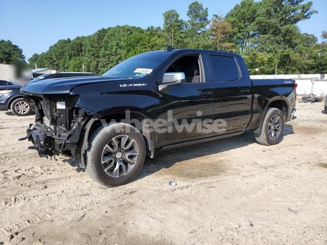 Photo 2 of 2024 CHEVROLET SILVERADO K1500 LT-L N/A (VIN 1GCPDKEK7RZ223735)