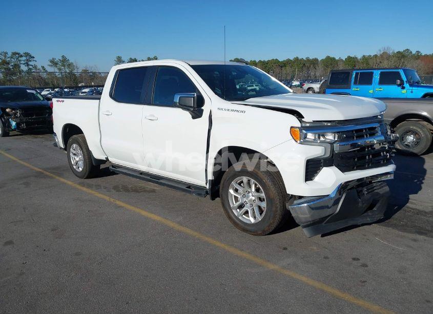 2022 Chevrolet Silverado 1500 4WD SHORT BED LT WITH 2FL (VIN 1GCPDKEKXNZ606711) main photo