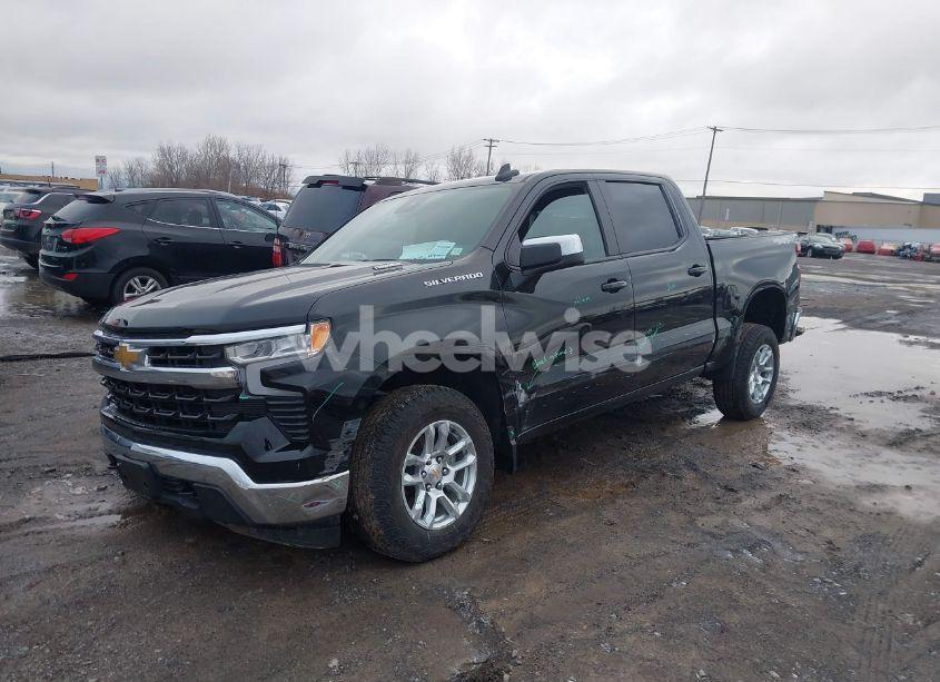 Photo 2 of 2025 Chevrolet Silverado 1500 4WD SHORT BED LT WITH 2FL (VIN 1GCPKKEK1SZ107524)