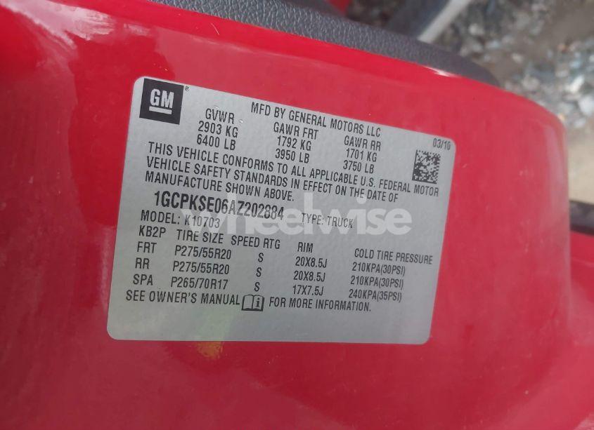 Photo 9 of 2010 Chevrolet Silverado 1500 LT (VIN 1GCPKSE06AZ202884)