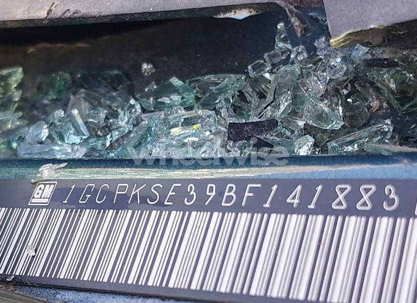 Photo 9 of 2011 Chevrolet Silverado 1500 LT (VIN 1GCPKSE39BF141883)