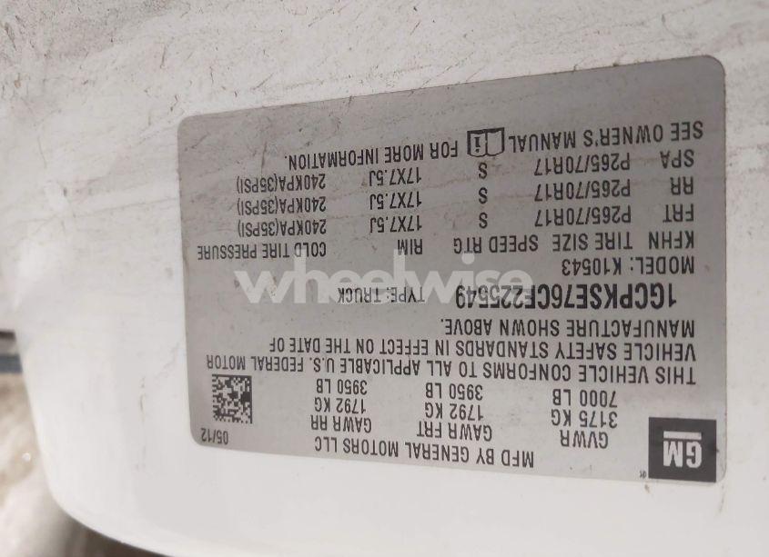 Photo 9 of 2012 Chevrolet Silverado 1500 LT (VIN 1GCPKSE76CF225549)