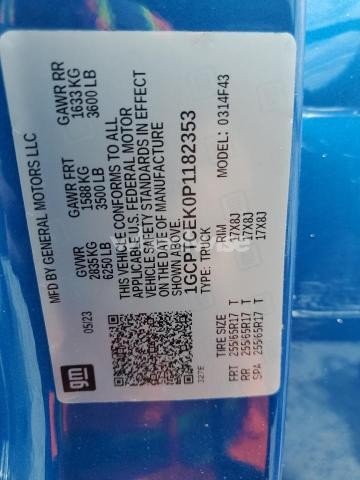 Photo 3 of 2023 CHEVROLET COLORADO LT (VIN 1GCPTCEK0P1182353)