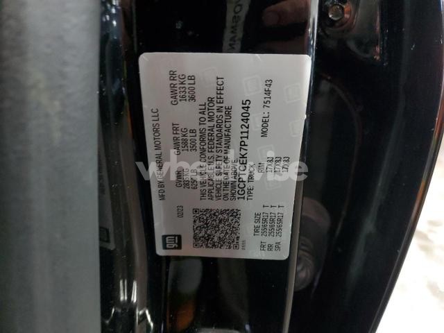 2023 CHEVROLET COLORADO LT (VIN 1GCPTCEK7P1124045) main photo