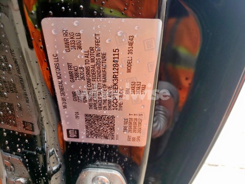 Photo 5 of 2024 CHEVROLET COLORADO TRAIL BOSS (VIN 1GCPTEEK3R1284115)