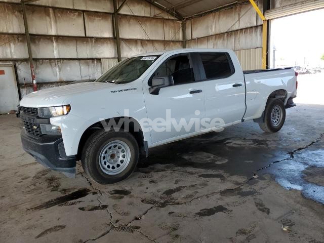 Photo 2 of 2021 CHEVROLET SILVERADO C1500 (VIN 1GCPWAEH1MZ373132)