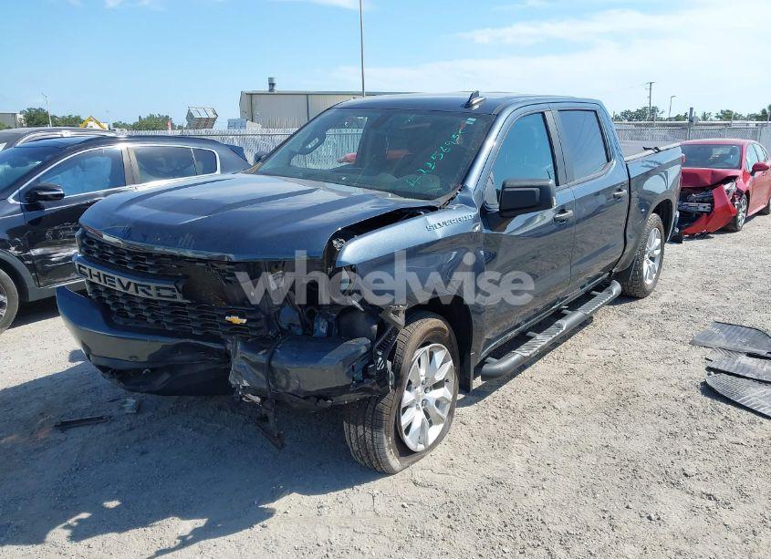Photo 2 of 2019 Chevrolet Silverado 1500 CUSTOM (VIN 1GCPWBEF3KZ231916)