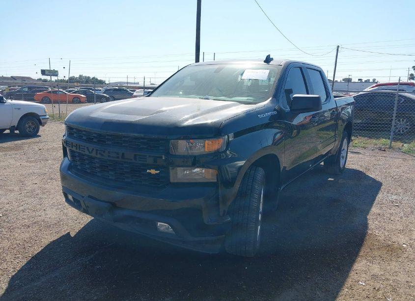 Photo 2 of 2020 Chevrolet Silverado 1500 2WD SHORT BED CUSTOM (VIN 1GCPWBEF7LZ162634)