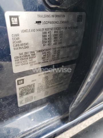 Photo 7 of 2020 CHEVROLET SILVERADO C1500 CUSTOM (VIN 1GCPWBEH2LZ345988)