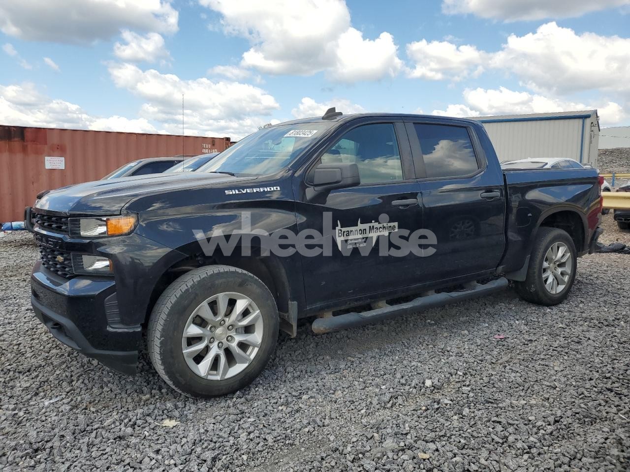 2021 CHEVROLET SILVERADO C1500 CUSTOM (VIN 1GCPWBEH3MZ407772) main photo