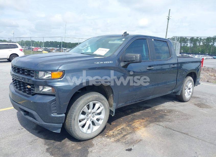 Photo 2 of 2021 Chevrolet Silverado C1500 CUSTOM (VIN 1GCPWBEK2MZ242597)