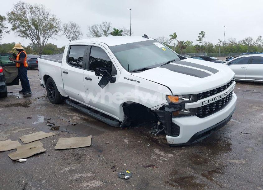 2022 Chevrolet Silverado LTD C1500 CUSTOM (VIN 1GCPWBEK4NZ154071) main photo