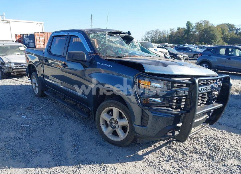 2021 Chevrolet Silverado 1500 2WD SHORT BED CUSTOM (VIN 1GCPWBEK5MZ415383) main photo