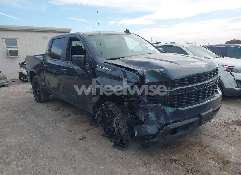 2022 Chevrolet Silverado 1500 LTD 2WD SHORT BED CUSTOM (VIN 1GCPWBEK5NZ104229) main photo