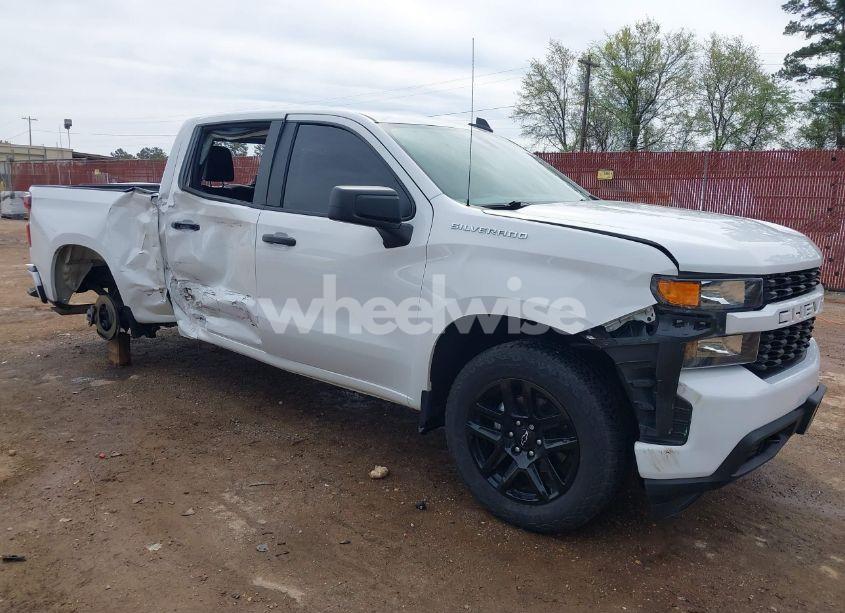 2022 Chevrolet Silverado 1500 LTD 2WD SHORT BED CUSTOM (VIN 1GCPWBEK6NZ223679) main photo