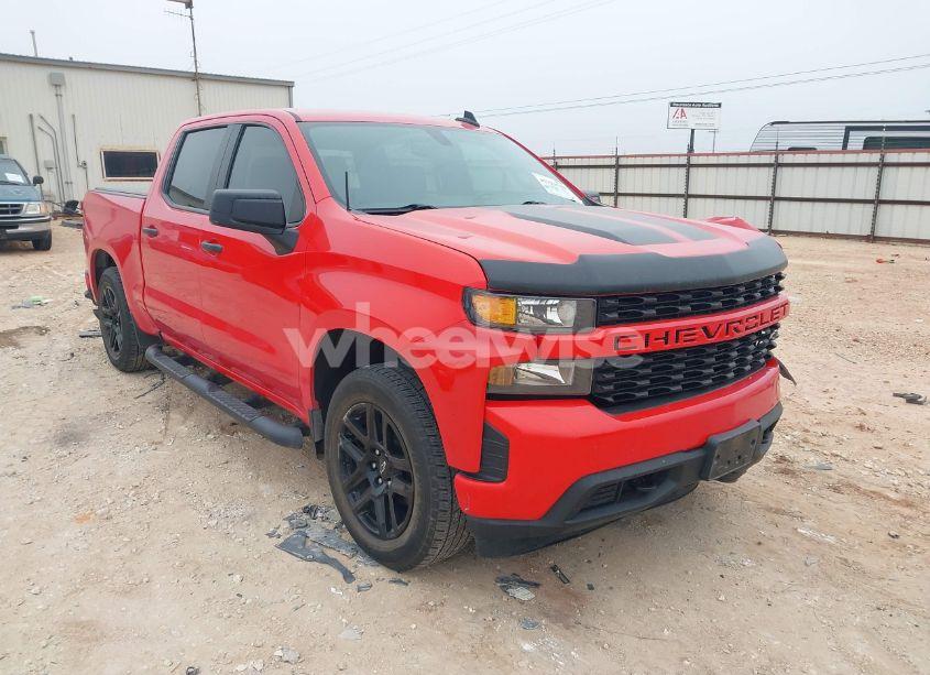 2021 Chevrolet Silverado 1500 2WD SHORT BED CUSTOM (VIN 1GCPWBEK7MZ319707) main photo