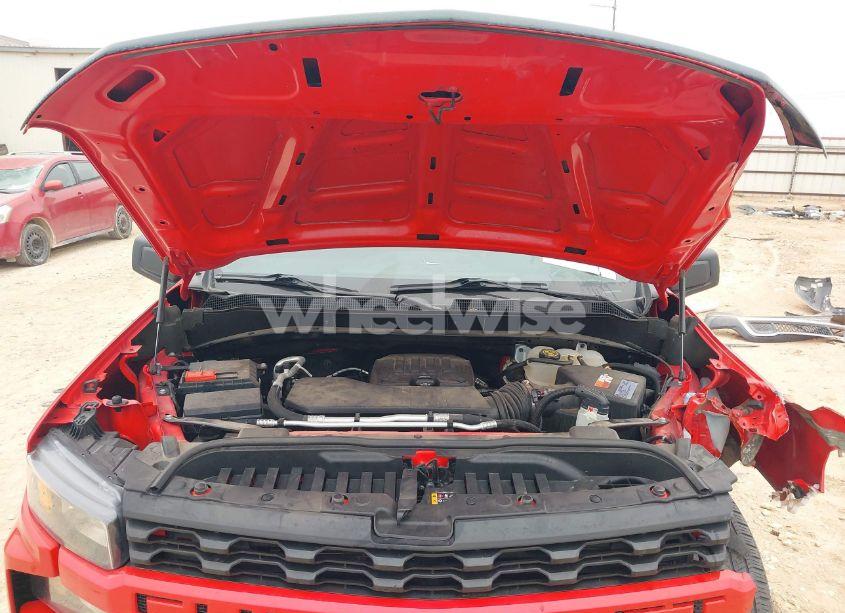 Photo 10 of 2021 Chevrolet Silverado 1500 2WD SHORT BED CUSTOM (VIN 1GCPWBEK7MZ319707)